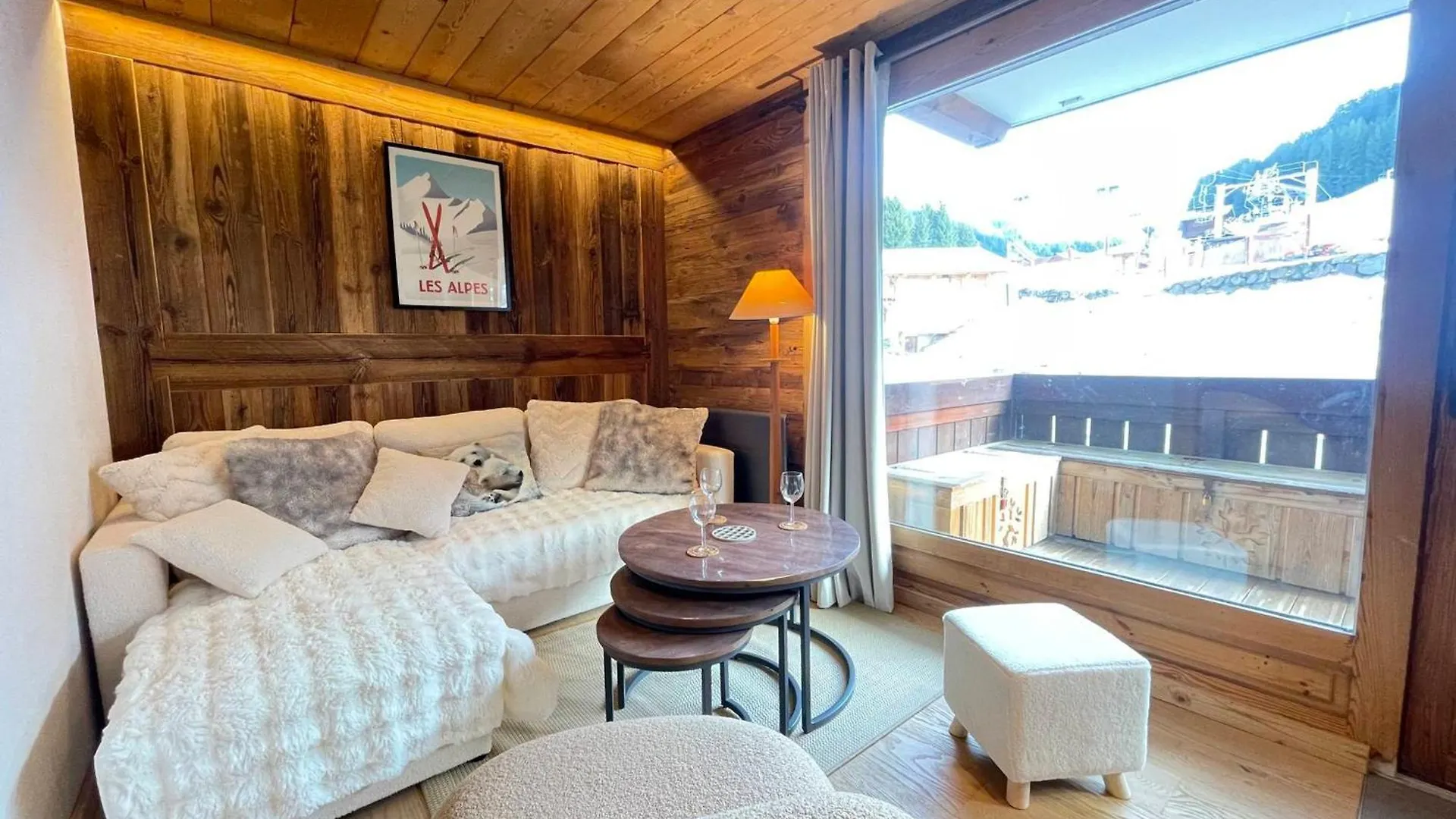 Charmant Appartement Au Pied Des Pistes Avec Wifi A Notre-Dame-De-Bellecombe - Fr-1-505-180 Apartment